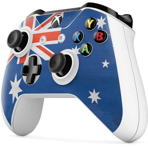 Australia Flag Distressed Xbox One S Controller Skin